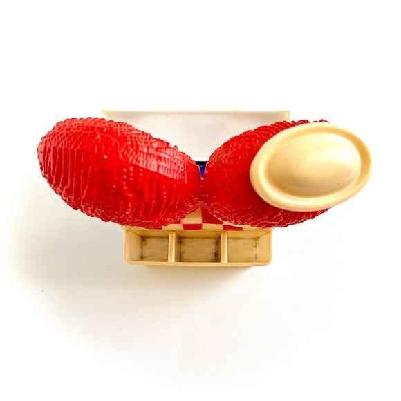 Vintage 1975 Raggedy Ann & Andy Plastic Figurine – Cute Tray & Pencil Holder - Picture 7 of 10